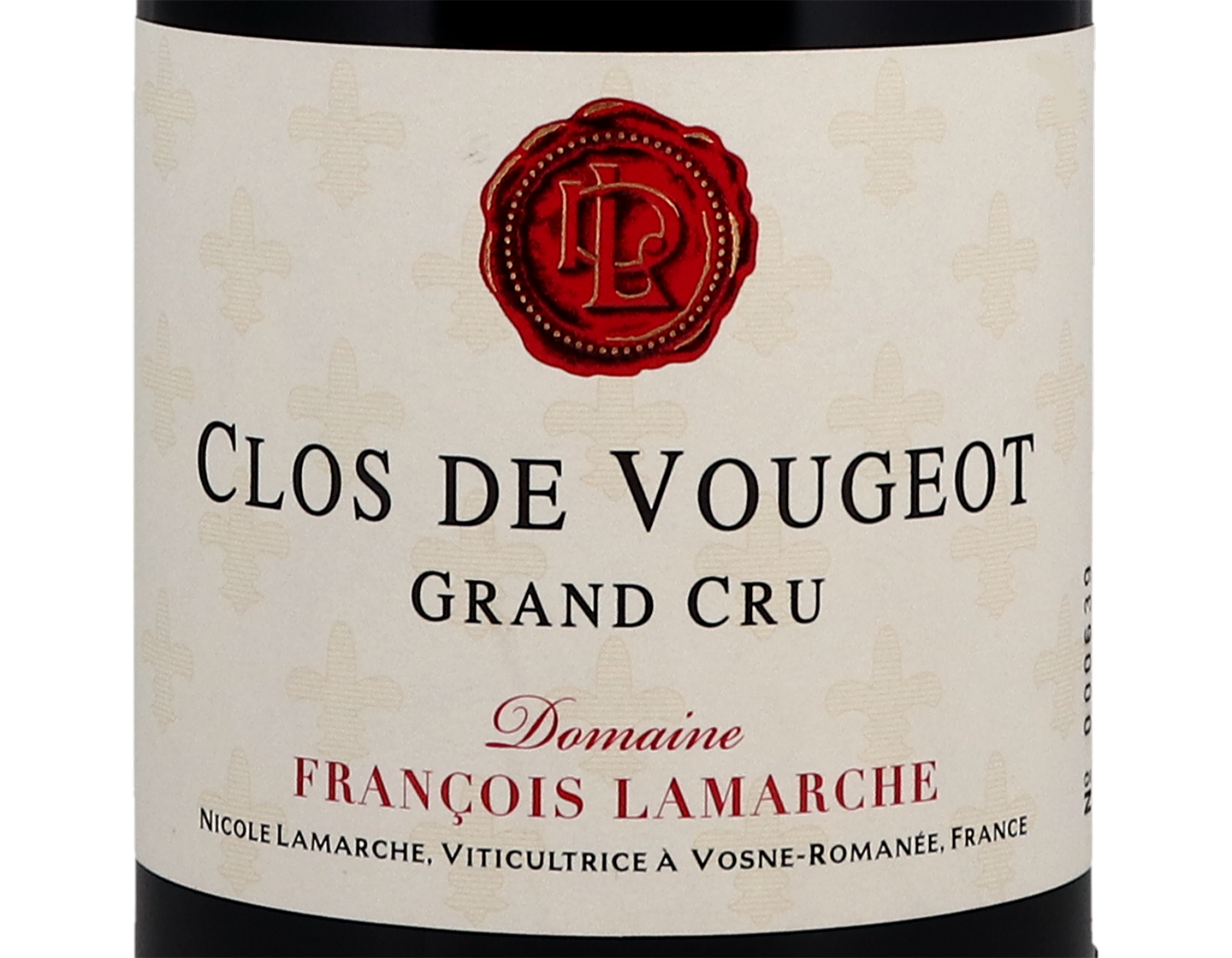 Domaine Francois Lamarche Clos de Vougeot GC 2014