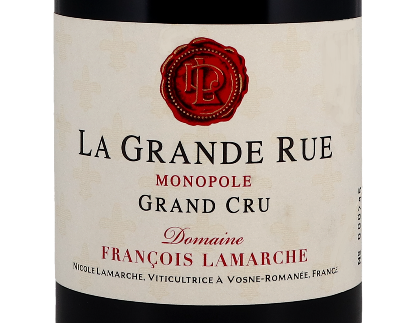 Domaine Francois Lamarche La Grande Rue GC 2014