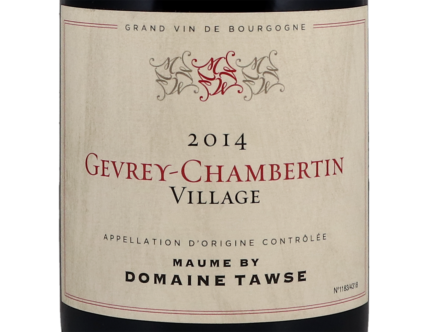 Domaine Maume Tawse Gevrey Chambertin 2014