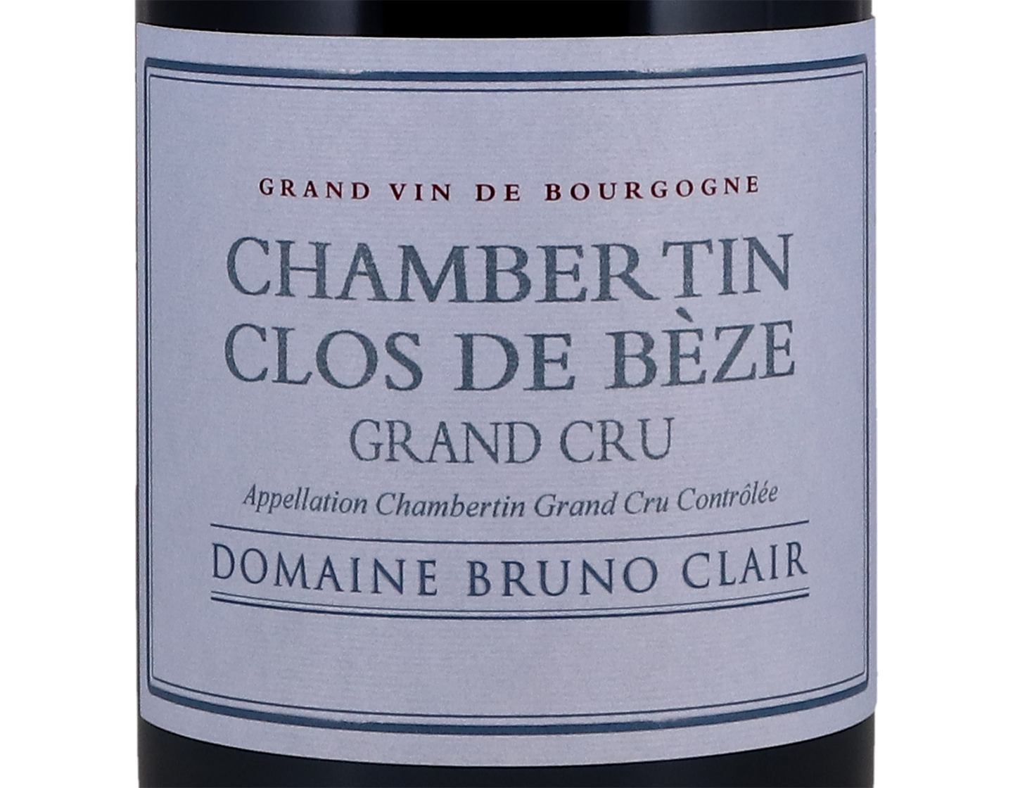 Domaine Bruno Clair Clos de Beze GC 2014
