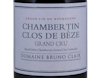 Domaine Bruno Clair Clos de Beze GC 2014 view 2