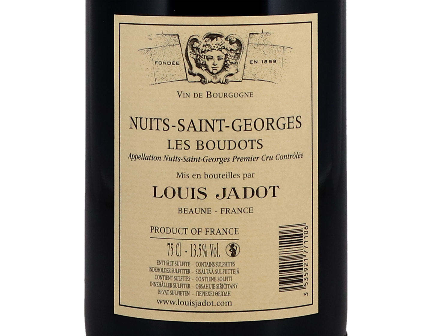 Louis Jadot Nuits St Georges PC Boudots (Gagey) 2015