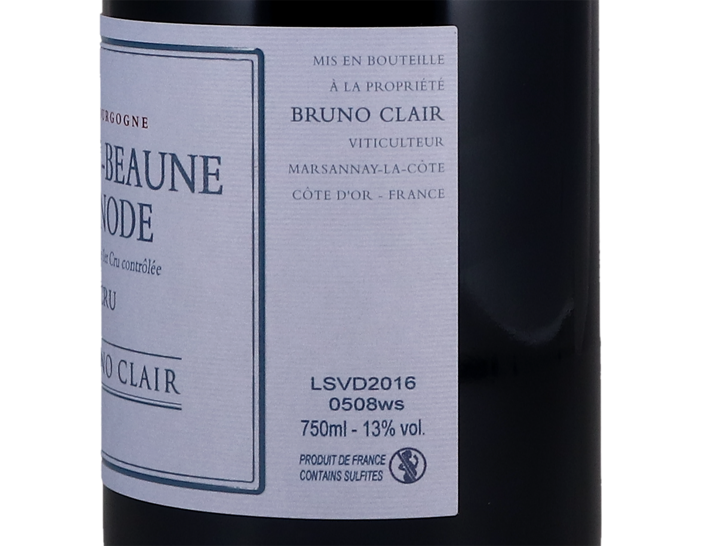Domaine Bruno Clair Savigny Les Beaune PC La Dominode 2016