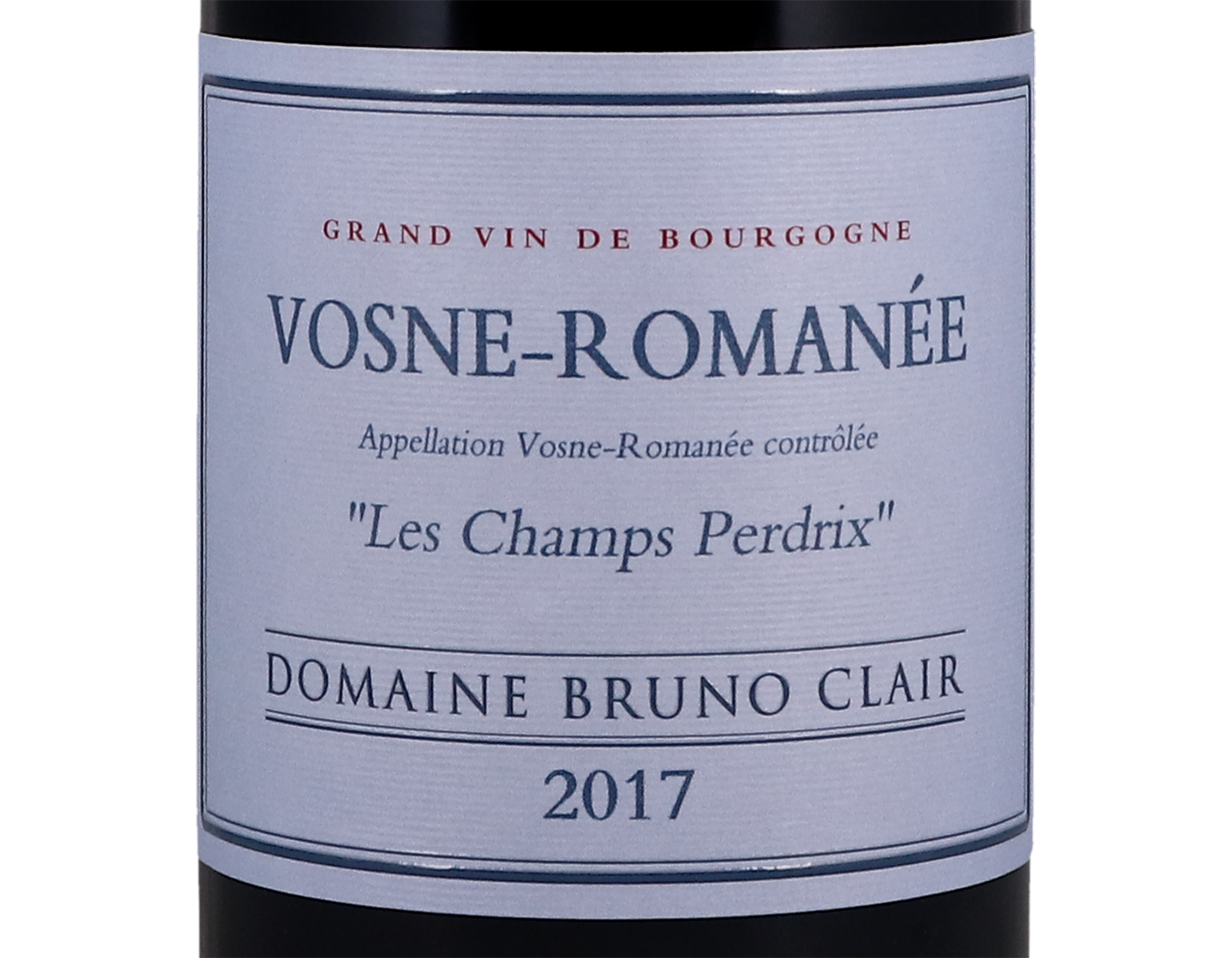 Domaine Bruno Clair Vosne Romanee Les Champs Perdrix 2017