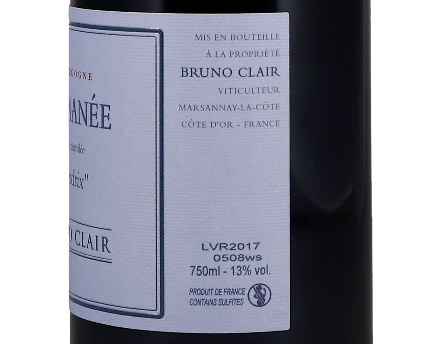 Domaine Bruno Clair Vosne Romanee Les Champs Perdrix 2017