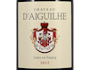 Ch d'Aiguilhe 2012 Cotes de Castillon view 2