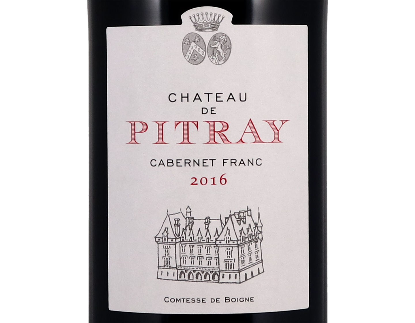 Ch de Pitray Cabernet Franc Castillon 2016