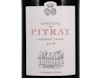 Ch de Pitray Cabernet Franc Castillon 2016 view 2