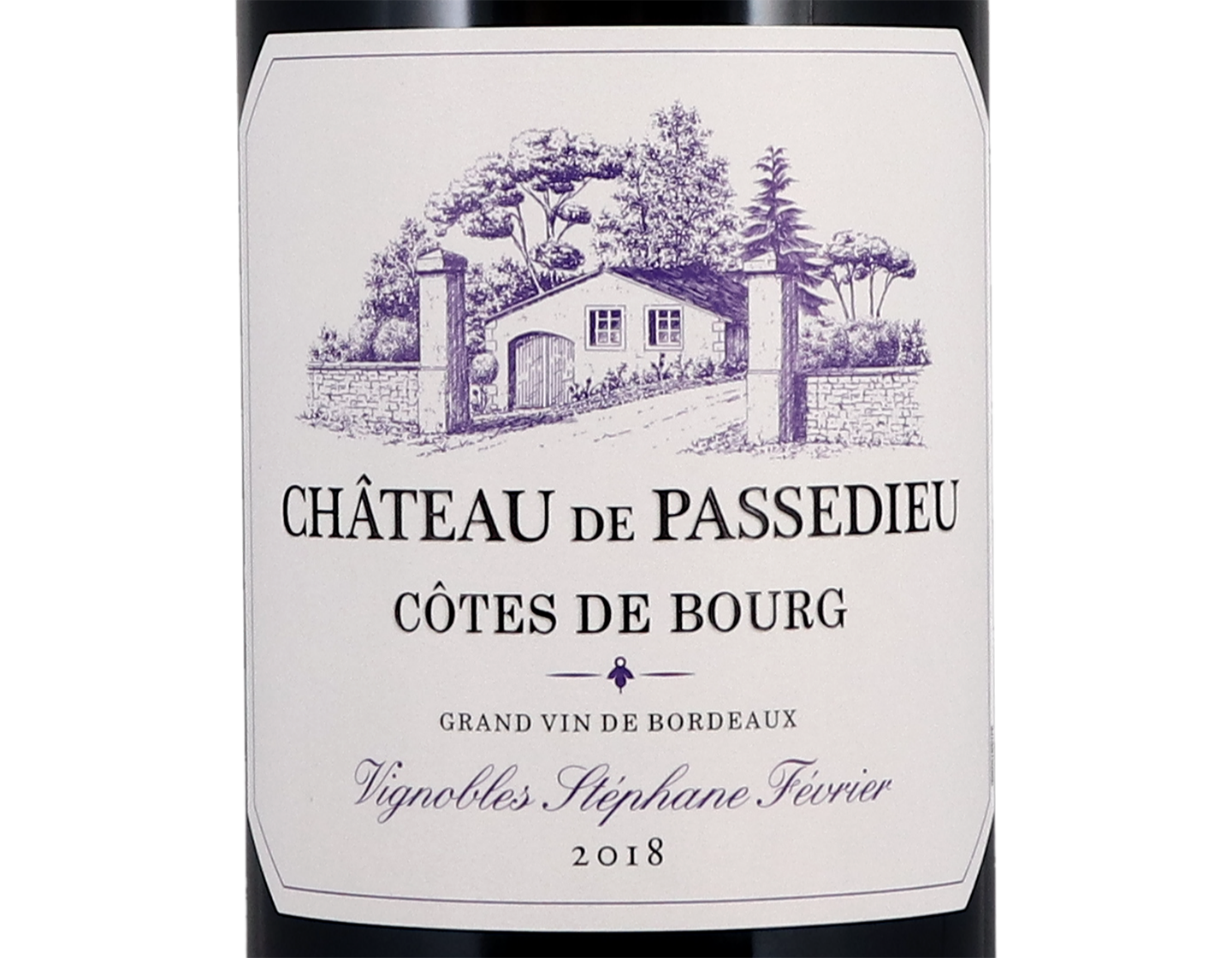 Ch Passedieu Cotes de Bourg 2018