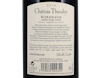 Château Thieuley Rouge, Bordeaux 2016 view 3