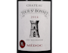 Château Tour Saint Bonnet, Médoc 2014 view 2