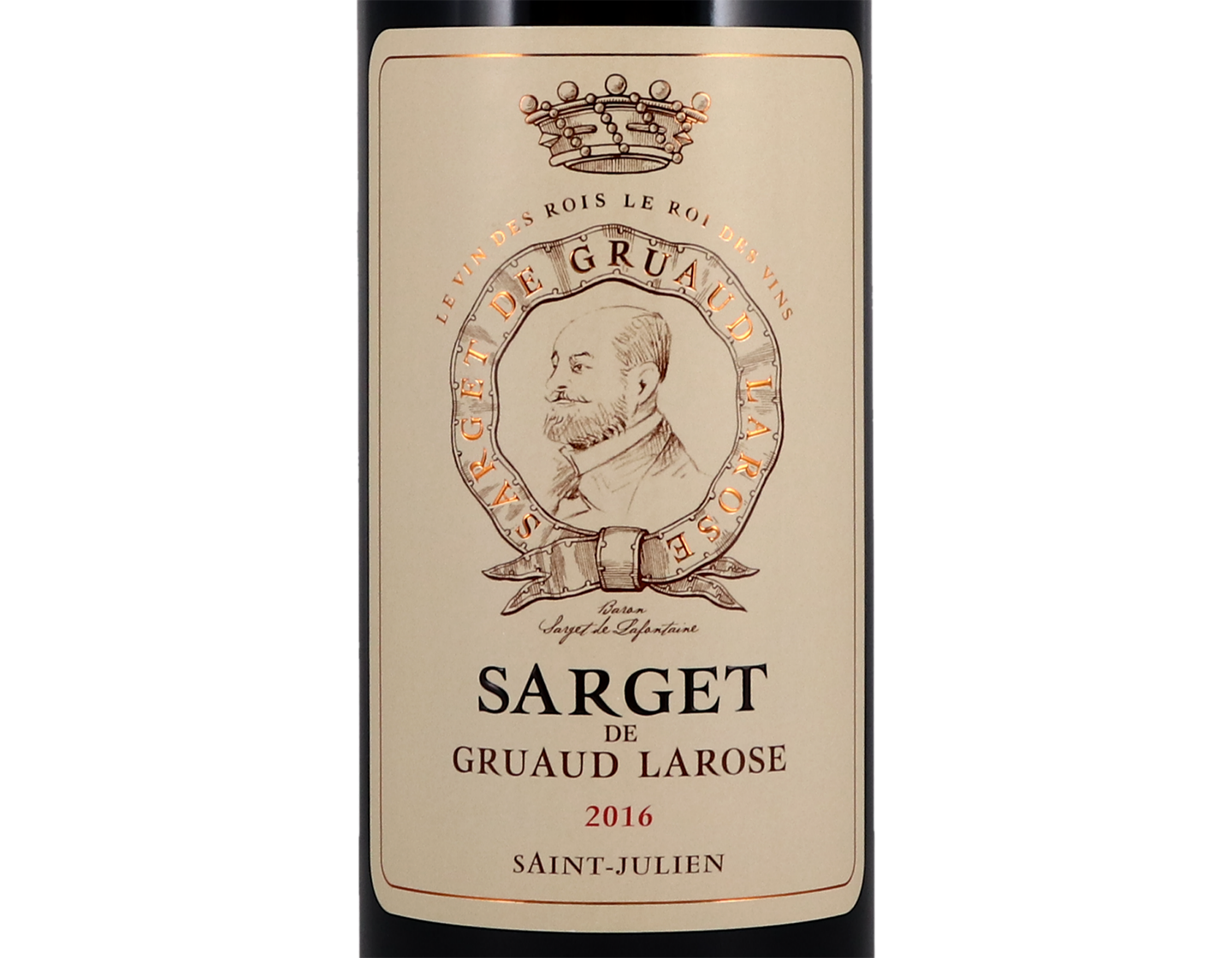 Sarget de Gruaud Larose St Julien 2016