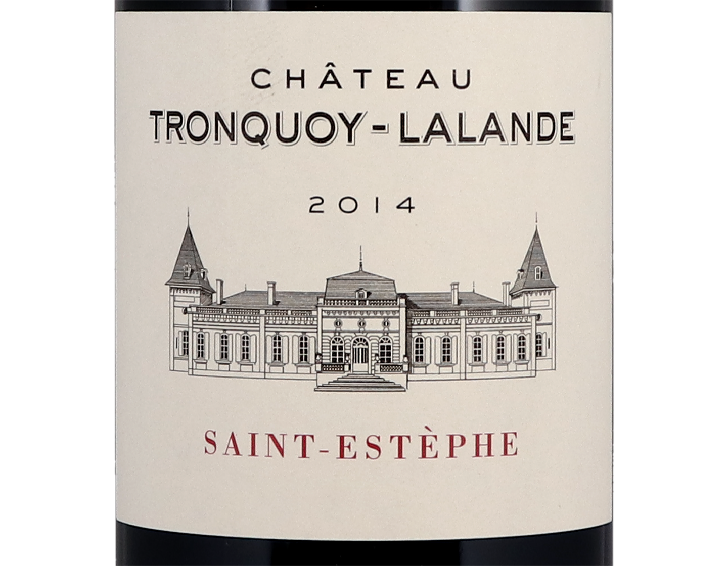 Ch Tronquoy Lalande Saint-Estephe 2014