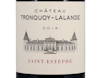 Ch Tronquoy Lalande Saint-Estephe 2014 view 2