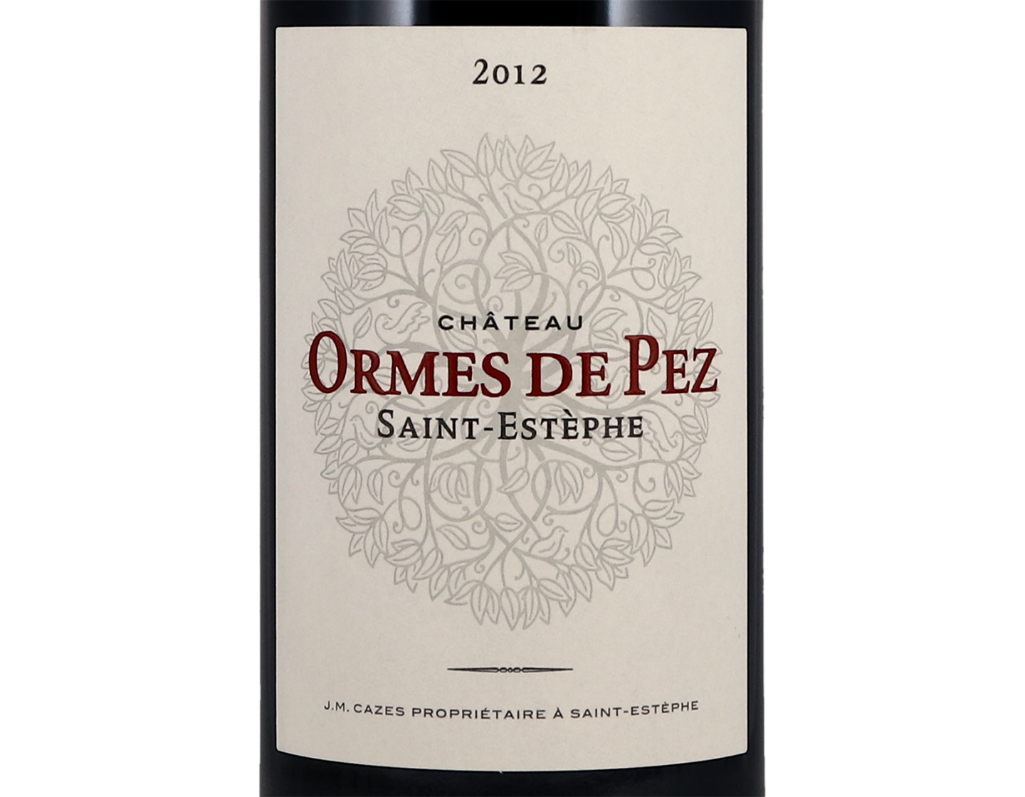 Ch Ormes de Pez St Estephe 2012
