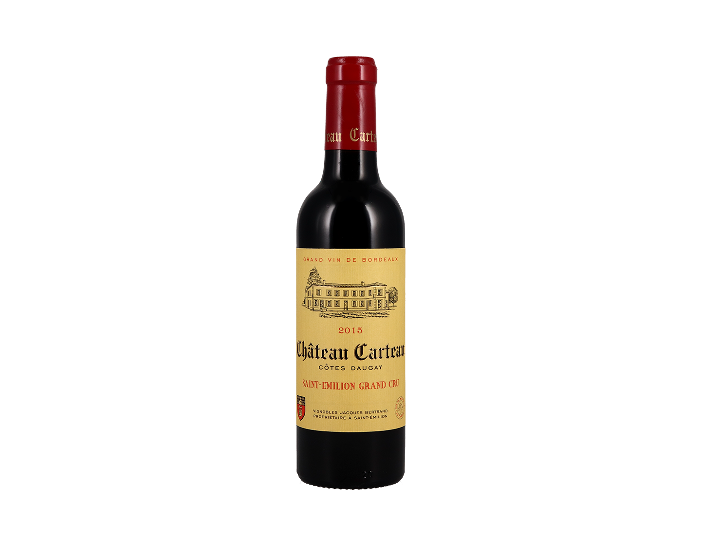 Ch Carteau Cotes Daugay Saint Emilion 2015 Halves