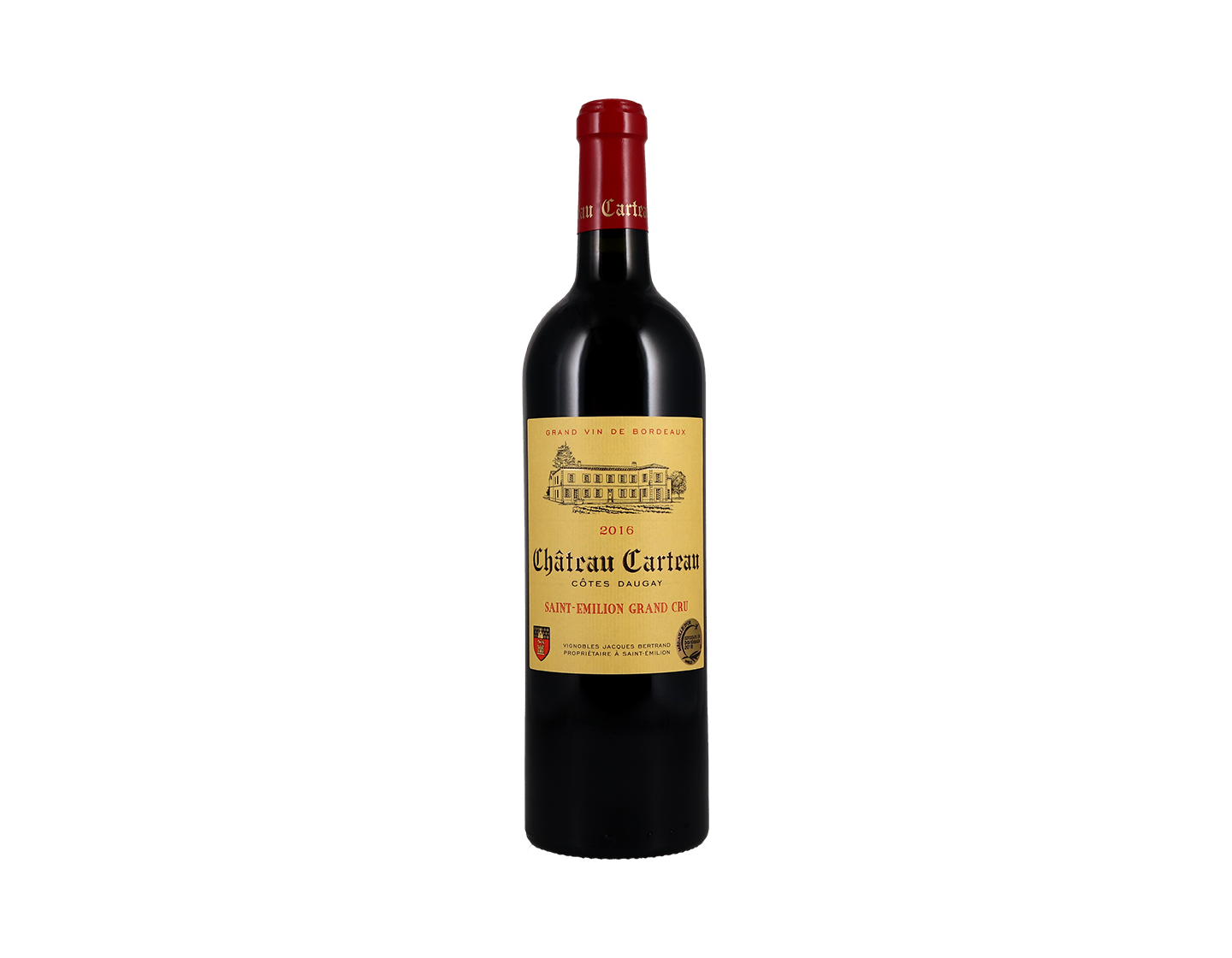 Ch Carteau Cotes Daugay Saint Emilion 2016