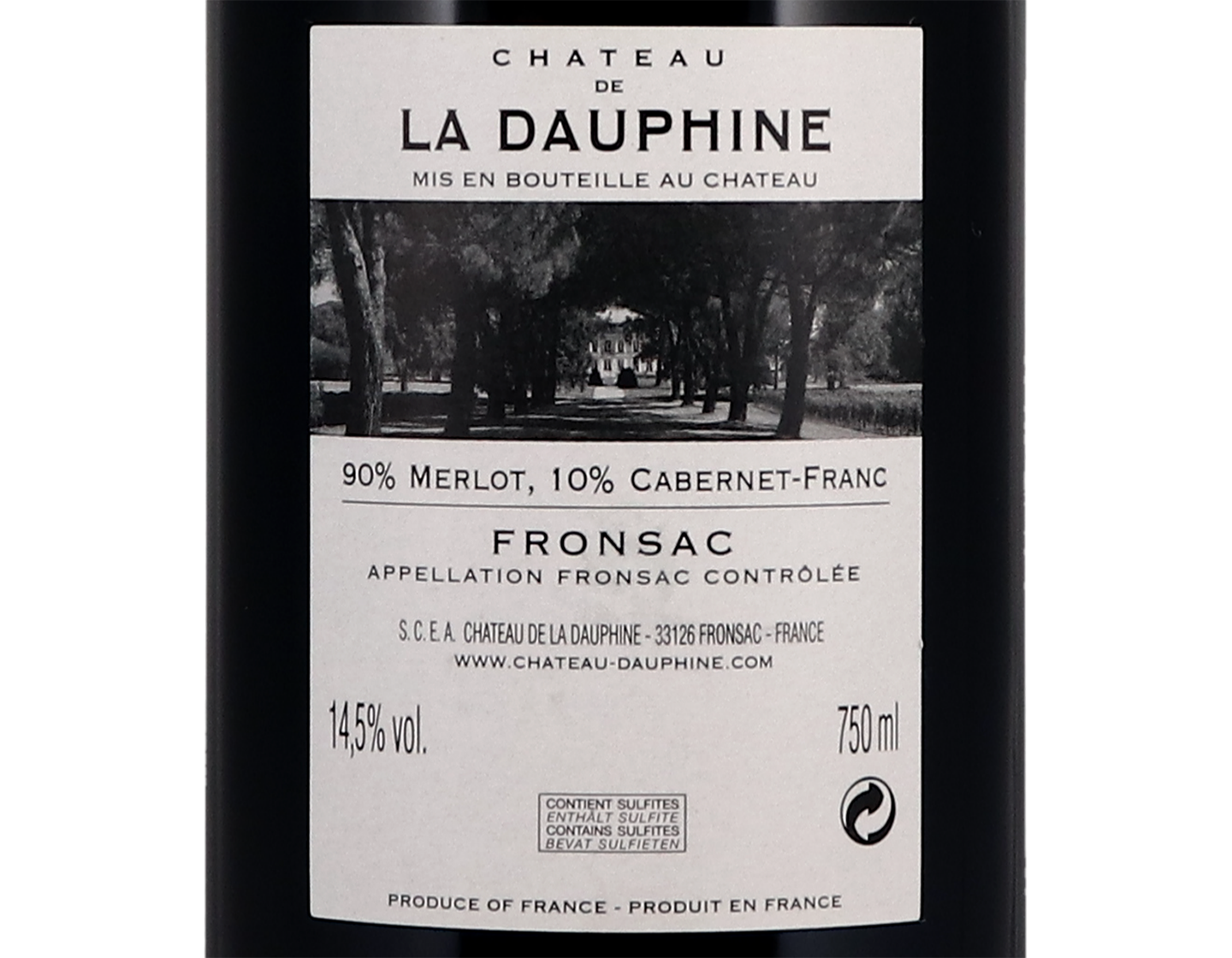 Ch La Dauphine Fronsac 2014