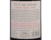 Cave St Verny Puy de Dome Pinot Noir 2018 view 3