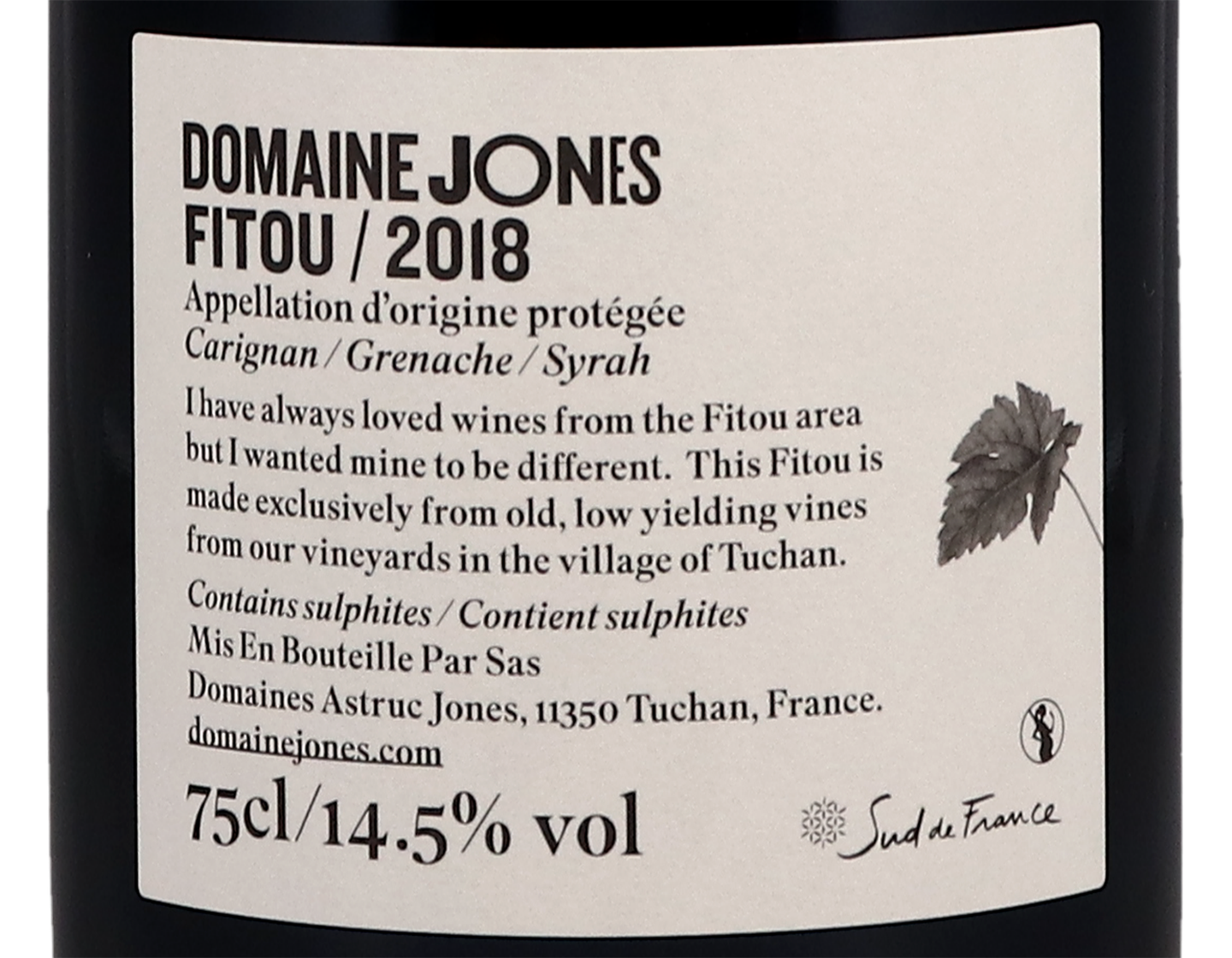 Fitou Domaine Jones 2018