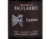 Pic Saint Loup Esperance Chateau de Valflaunes 2019 view 2