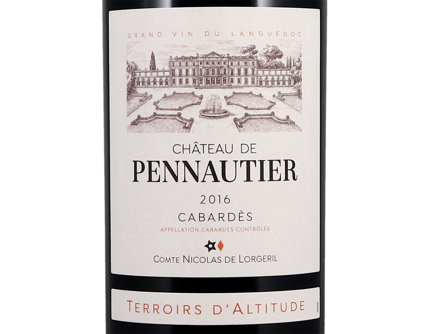 Cabardes Terroirs d Altitude Chateau de Pennautier 2016