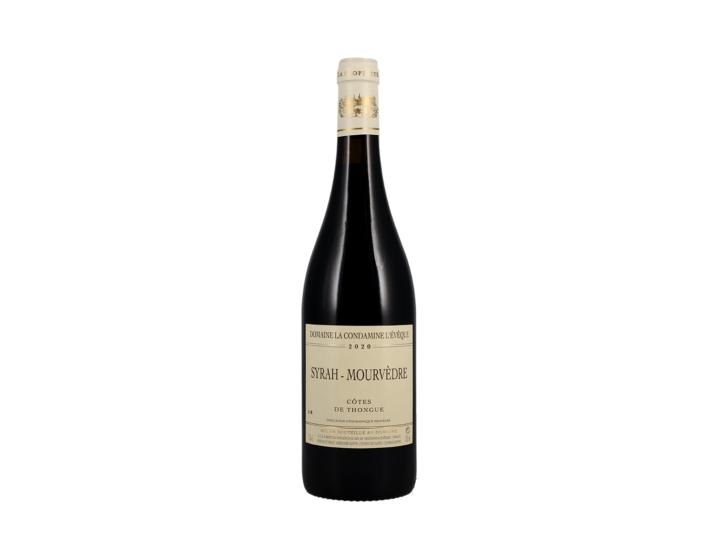 Dom Condamine LEveque Cotes de Thongue Syrah Mourvedre 2020