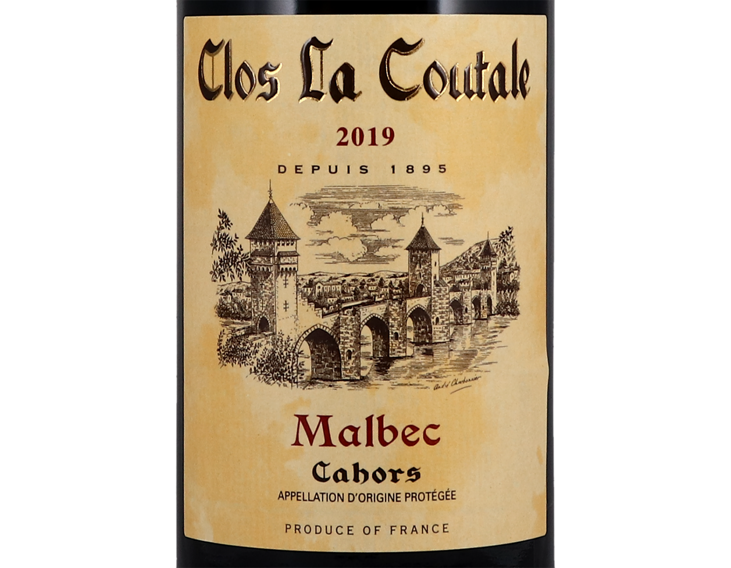 Cahors Clos La Coutale 2019