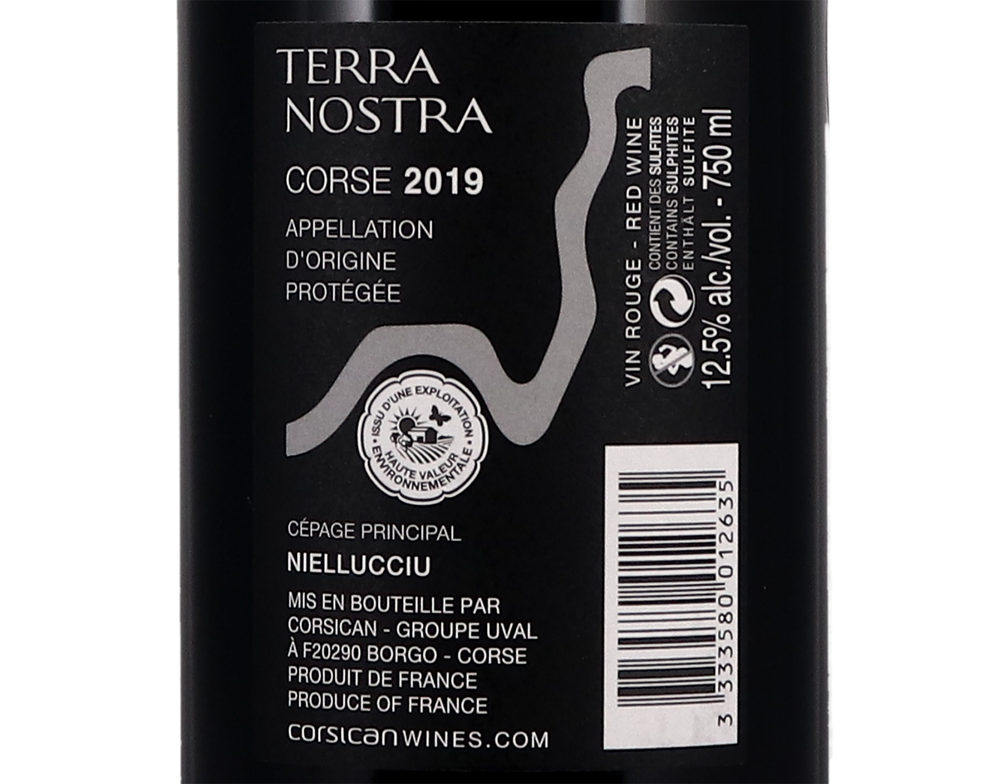 Corse Rouge Terra Nostra Niellucciu 2019