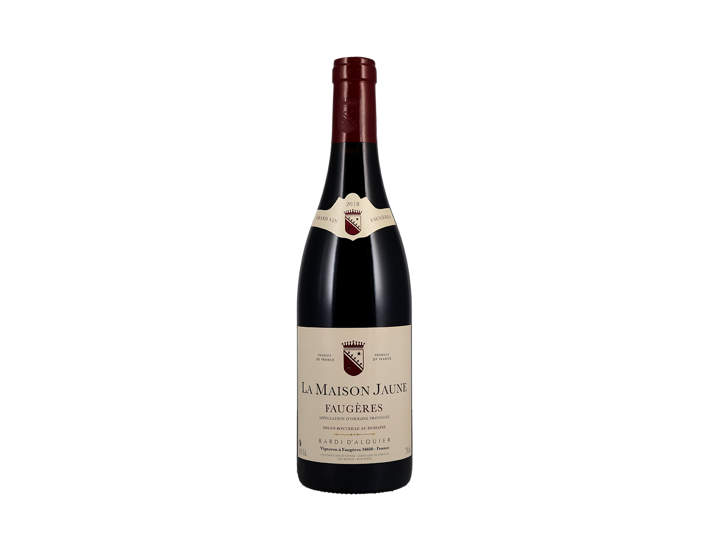 Faugeres Maison Jaune Domaine Bardi dAlquier 2018