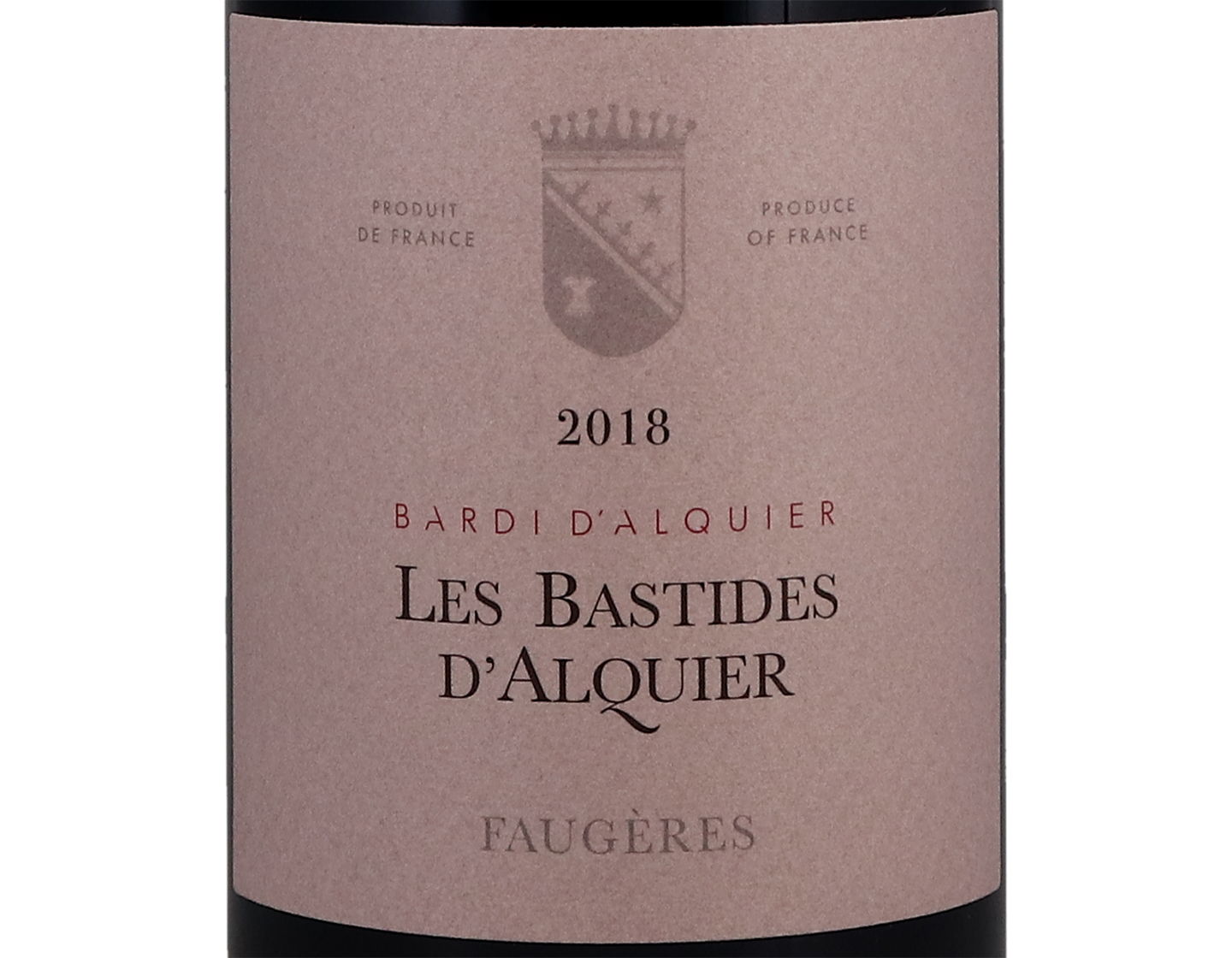 Faugeres Les Bastides Domaine Bardi d'Alquier 2018
