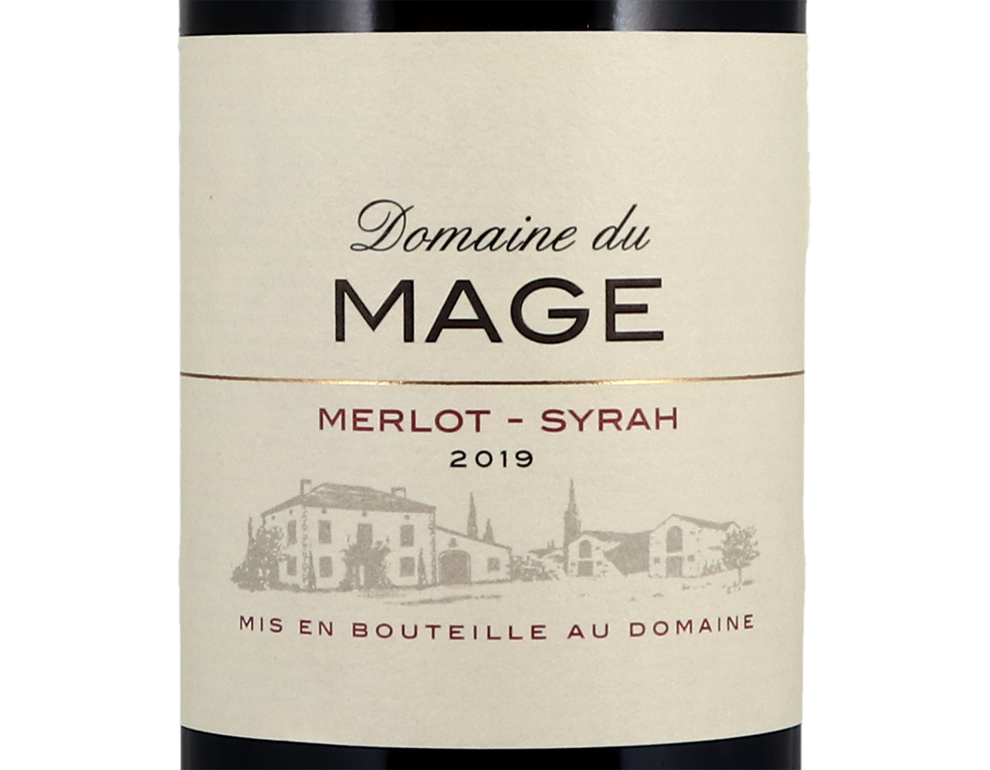 Domaine du Mage Merlot Syrah Vin de Pays de Gascogne 2019