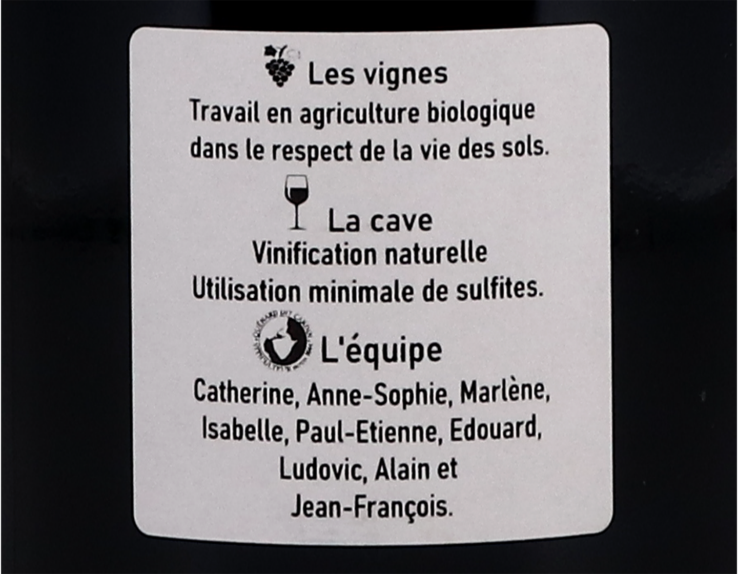 Vin de Savoie Persan Cuvee les 2 Jean Jean Francois Quenard 2019