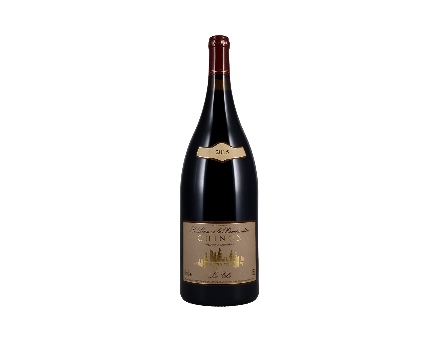 Magnum of Chinon Bouchardiere Les Clos Domaine Sourdais 2015