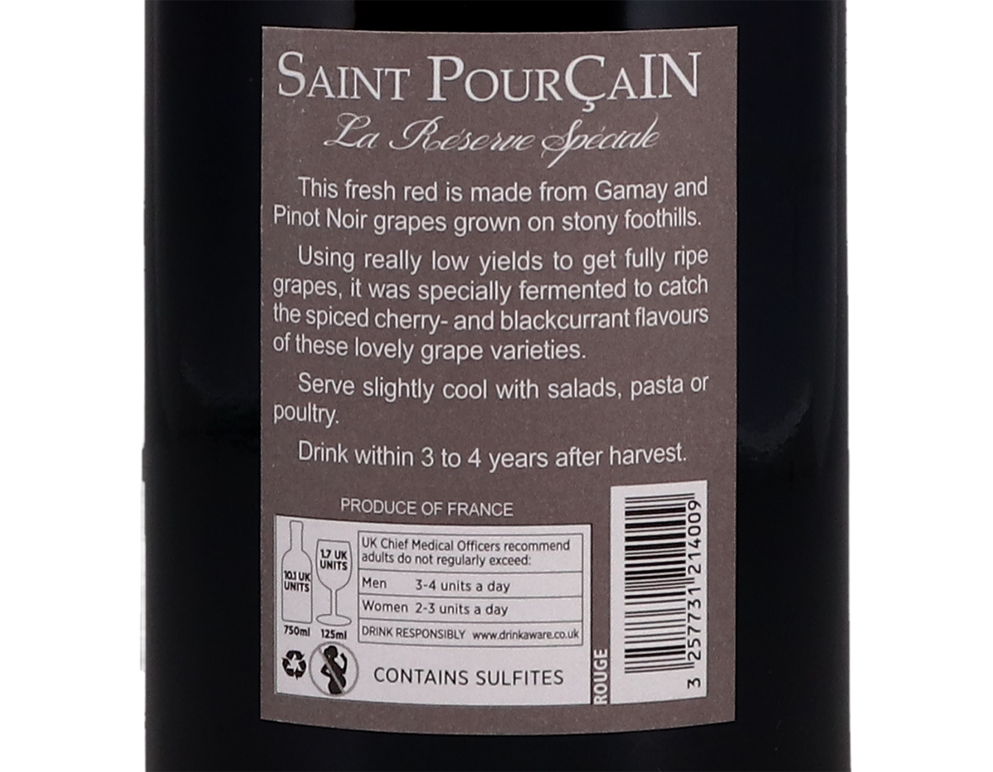 Saint Pourcain Reserve Speciale 2018