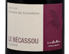 Touraine Rouge Le Becassou Dom des Echardieres 2019 view 2
