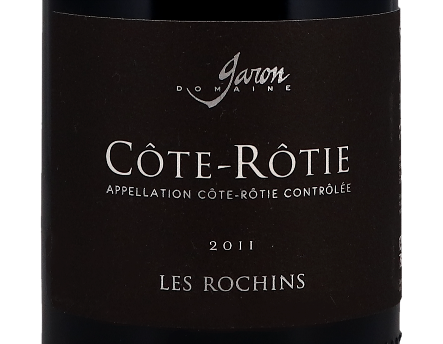 Cote Rotie Les Rochains Domaine Garon 2011