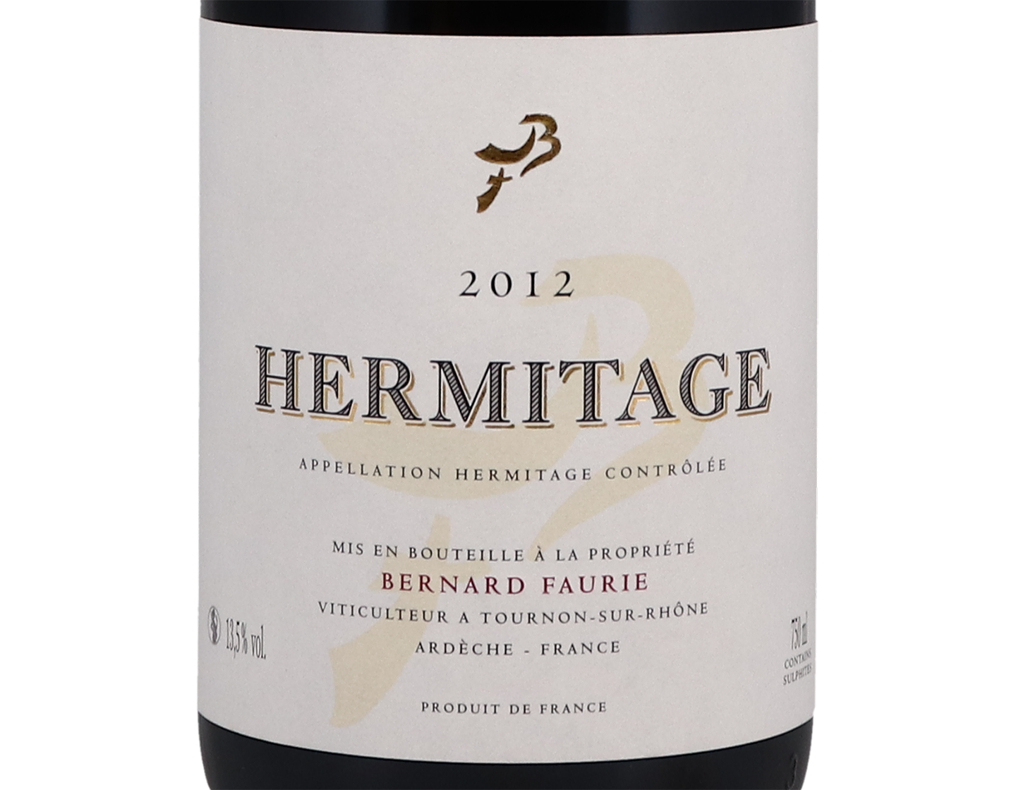 Hermitage 2012 Domaine Faurie