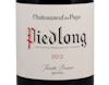 Chateauneuf du Pape Piedlong Brunier 2013 view 2