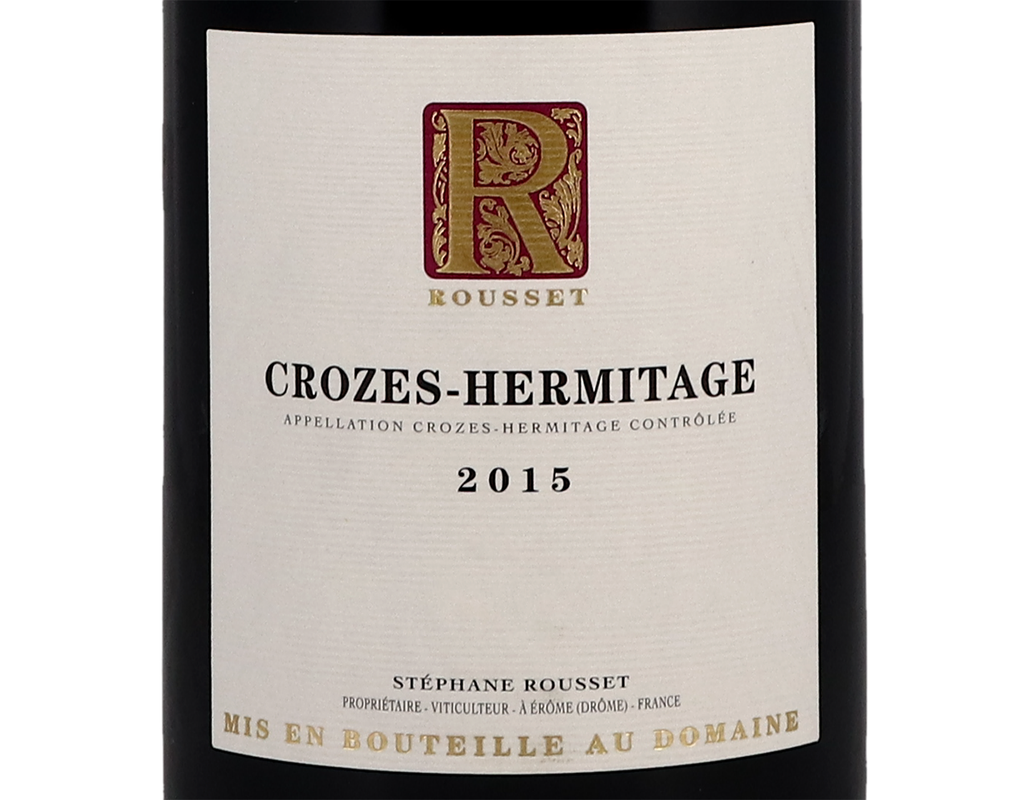 Crozes Hermitage Domaine Rousset 2015