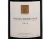 Crozes Hermitage Domaine Rousset 2015 view 2
