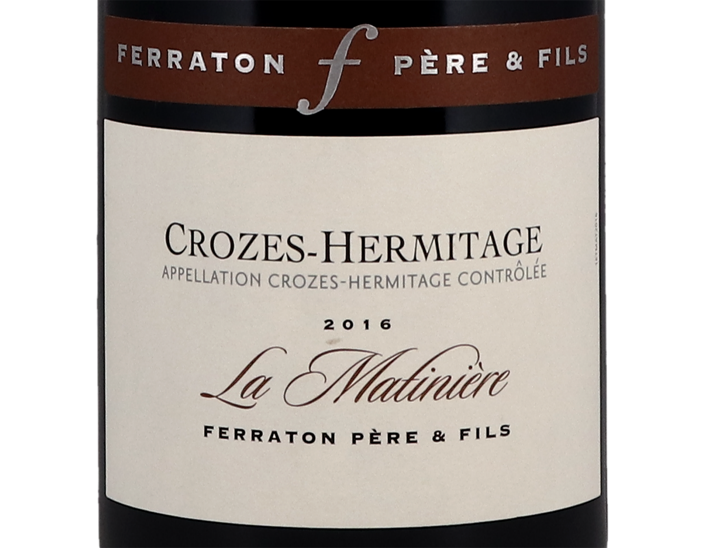 Crozes-Hermitage La Matinière, Ferraton 2016