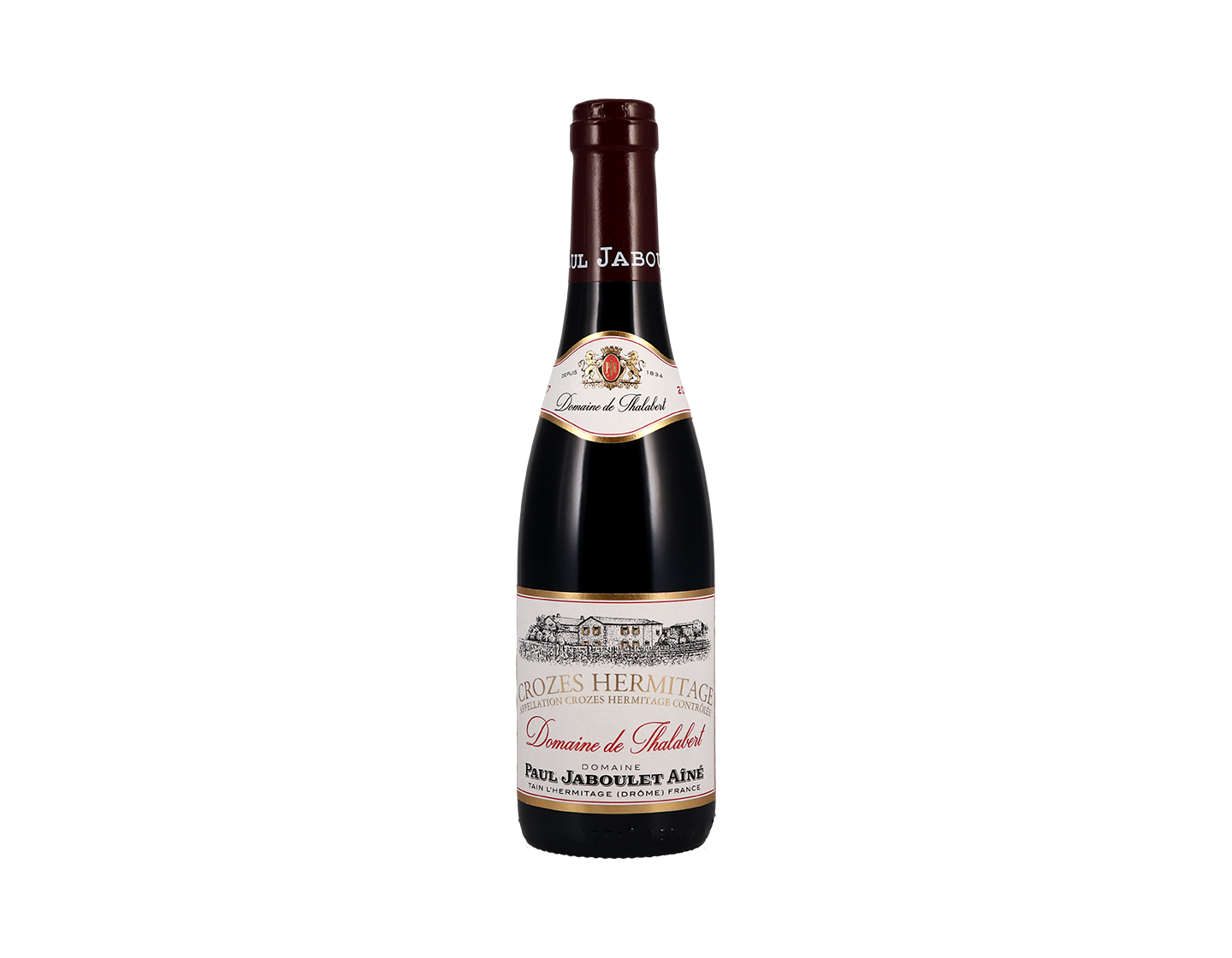 Half bottle of Crozes Hermitage Domaine de Thalabert Paul Jaboulet Aine 2017