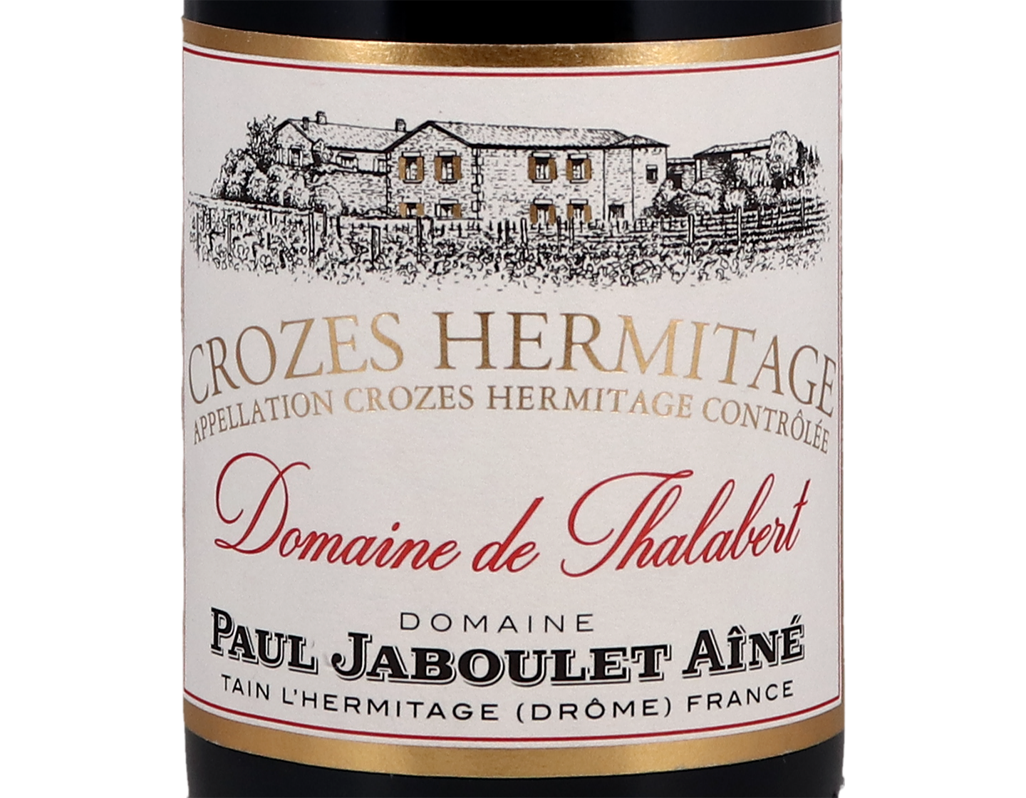 Half bottle of Crozes Hermitage Domaine de Thalabert Paul Jaboulet Aine 2017