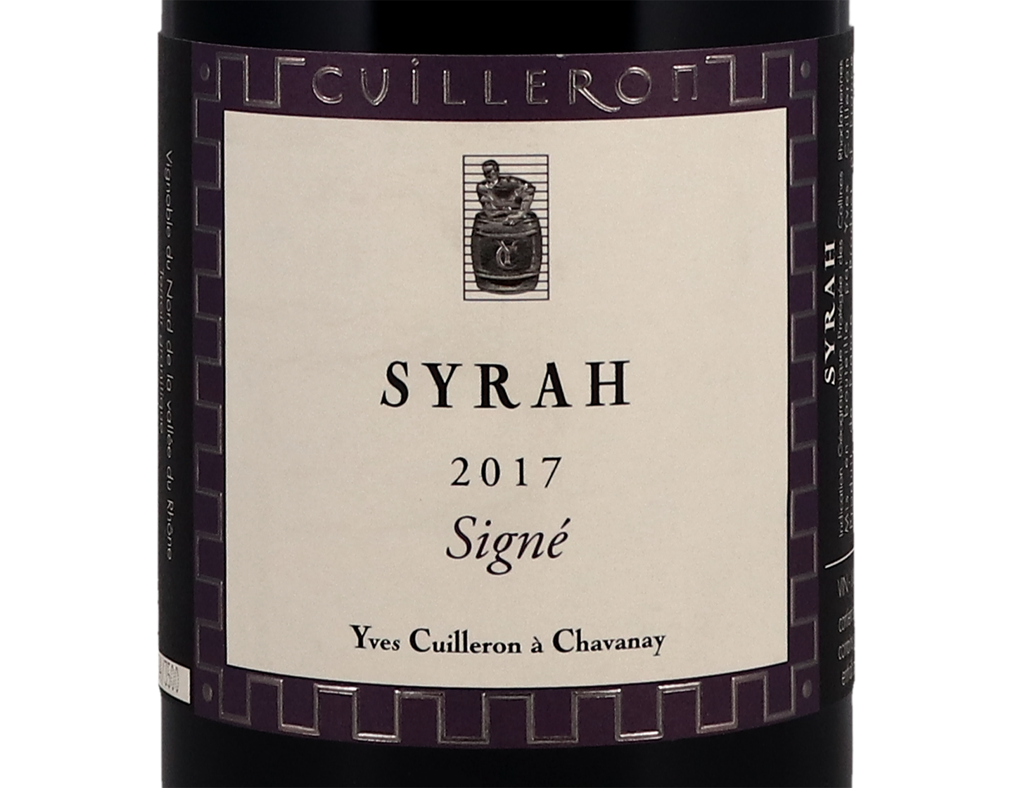 Syrah Viognier Signe Domaine Cuilleron 2017