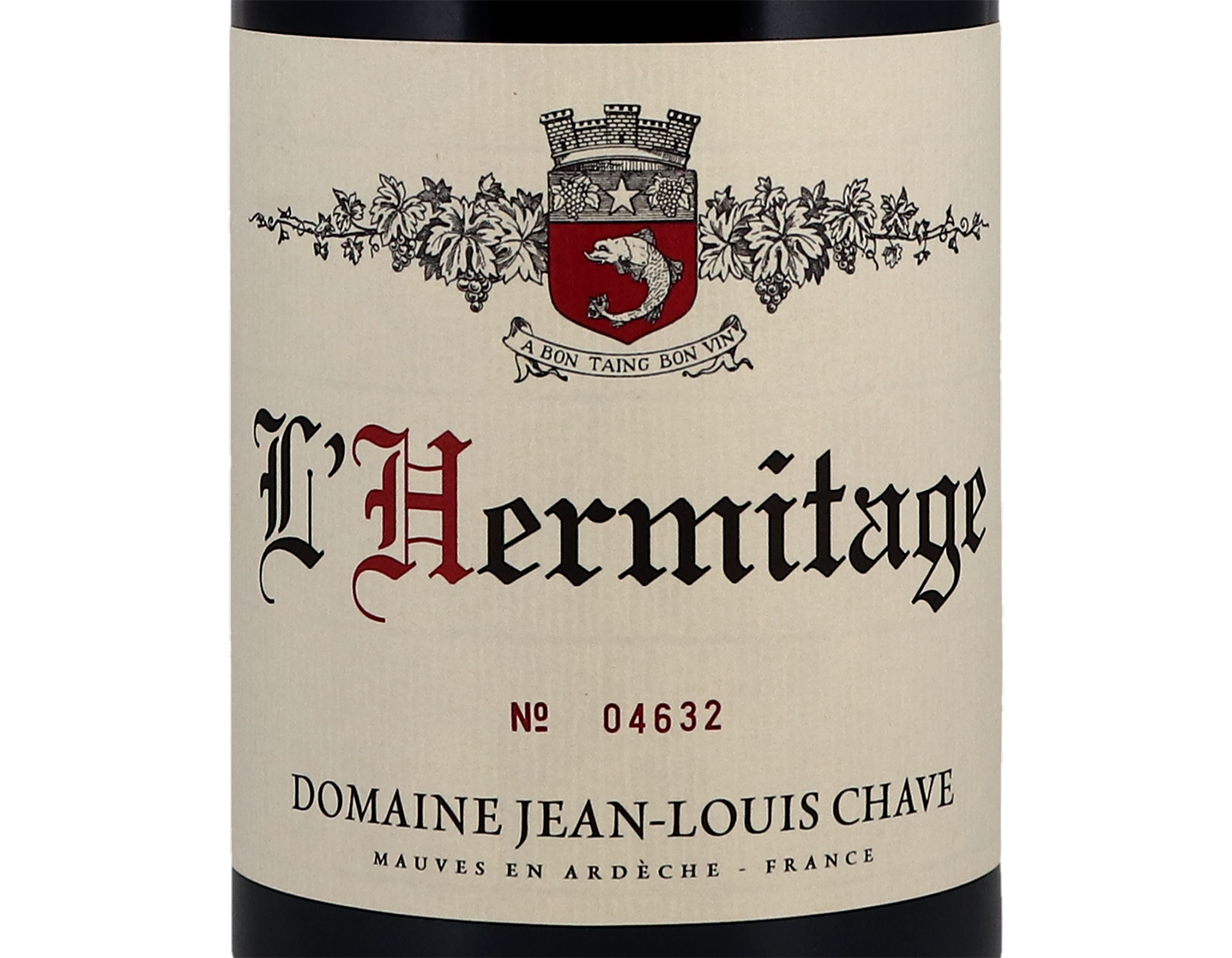 Hermitage Rouge Domaine Jean Louis Chave 2016