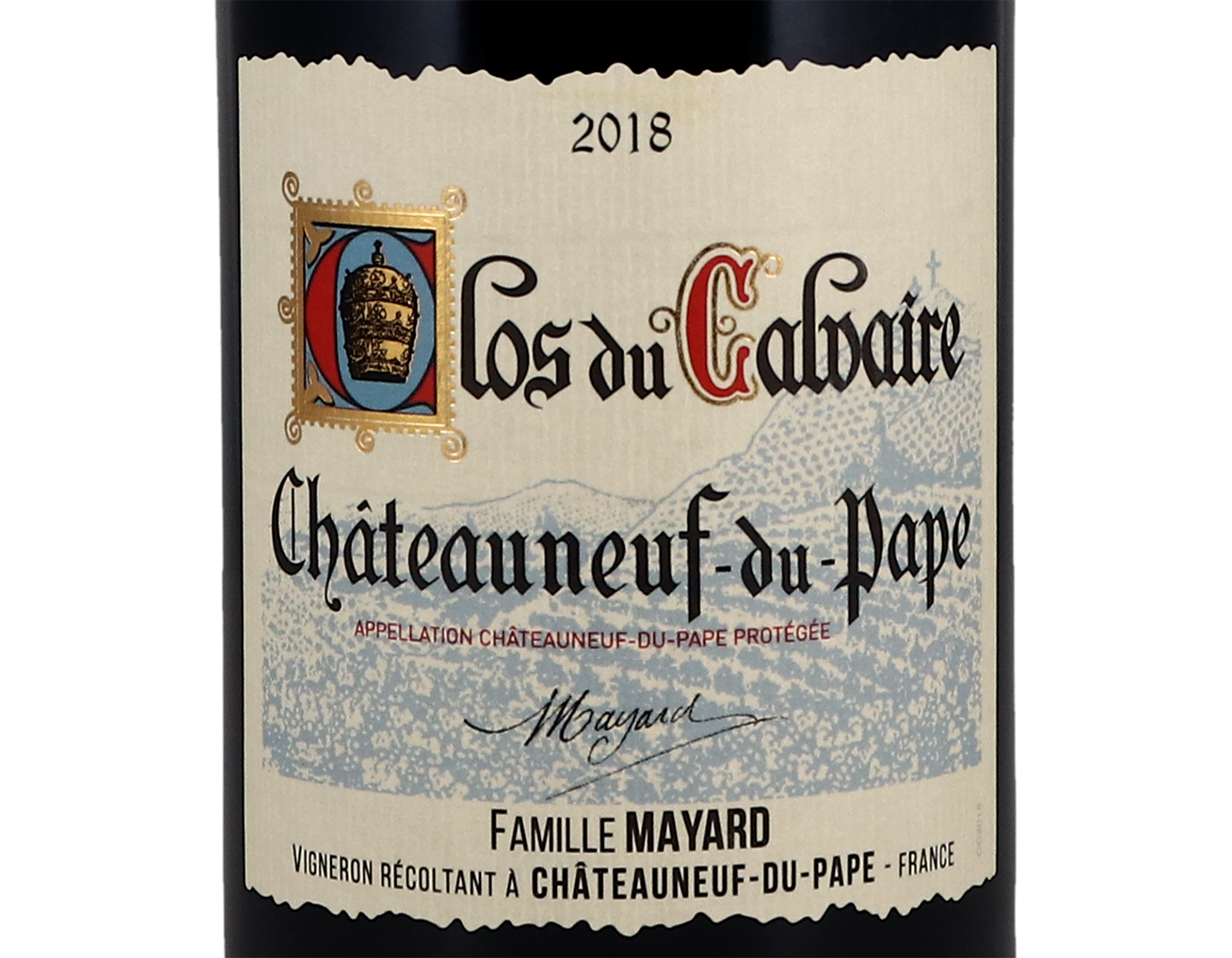 Chateauneuf du Pape Clos du Calvaire 2018