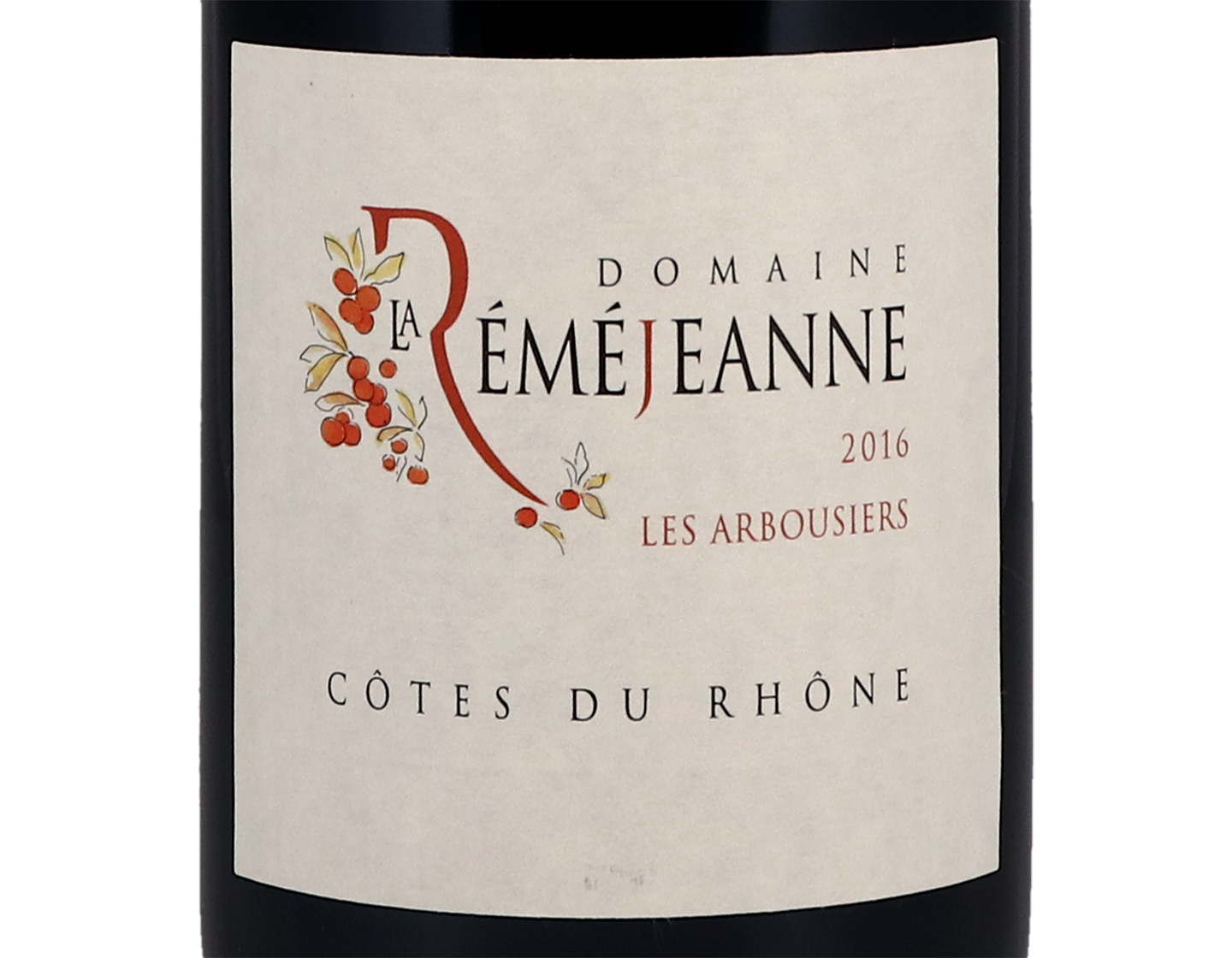 Côtes-du-Rhône, Les Arbousiers, Domaine la Rémejeanne 2016