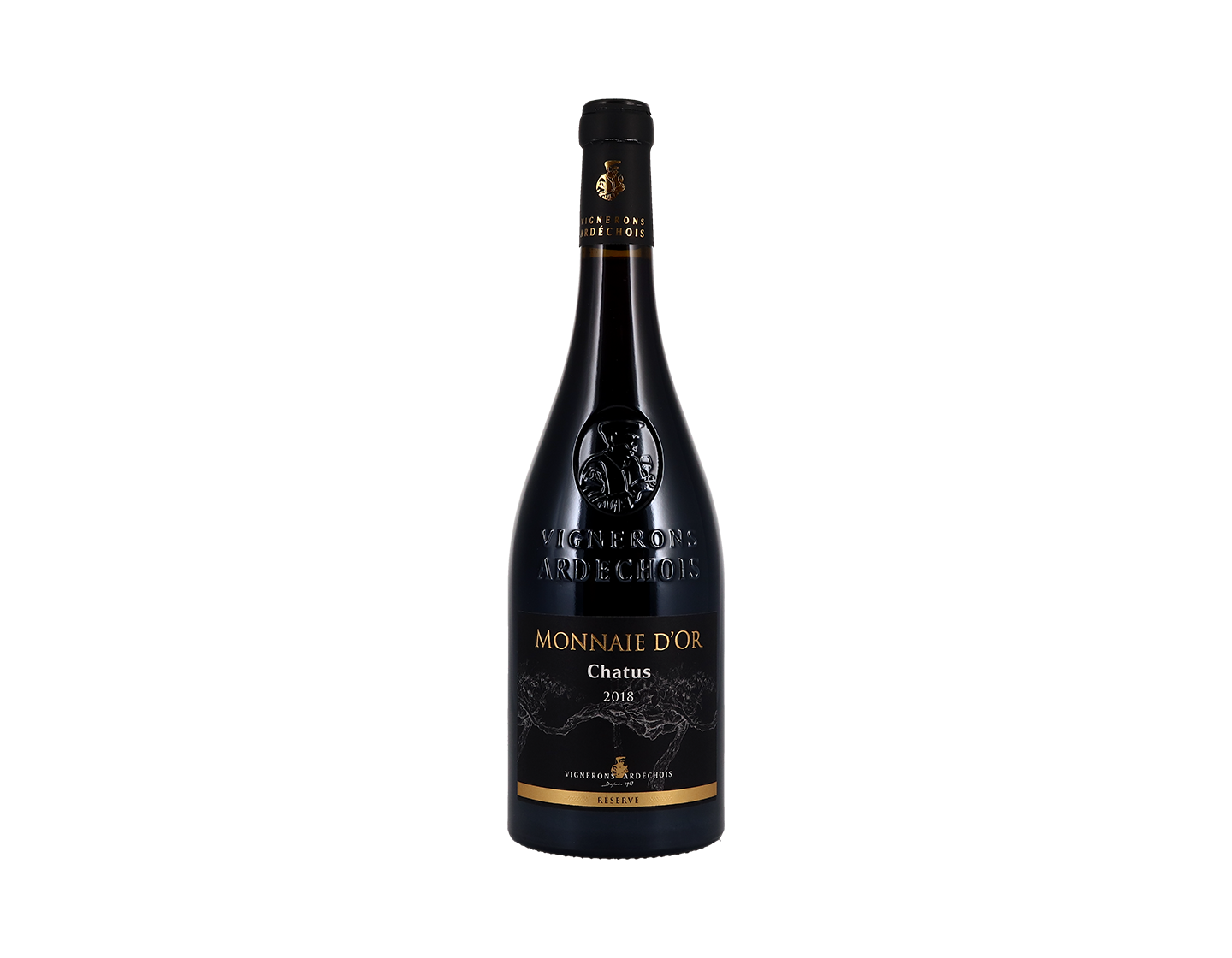 Chatus, Monnaie d'Or, IGP Ardèche, Vignerons Ardéchois 2018