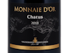 Chatus, Monnaie d'Or, IGP Ardèche, Vignerons Ardéchois 2018 view 2